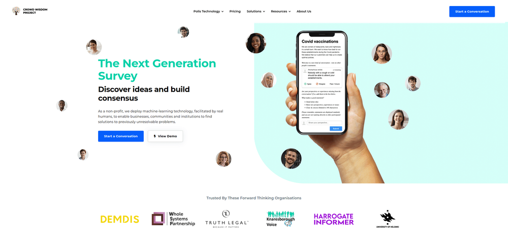 The Crowd Wisdom Project launches, through NewRedo